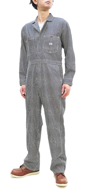 Lee Coverall Men's Reproduction of Union-All Long Sleeve Unlined Coveralls LM7213 LM7213-204 Hickory Stripe