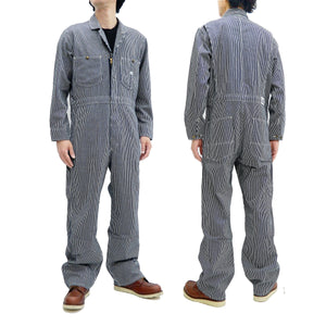 Lee Coverall Men's Reproduction of Union-All Long Sleeve Unlined Coveralls LM7213 LM7213-104 Hickory Stripe