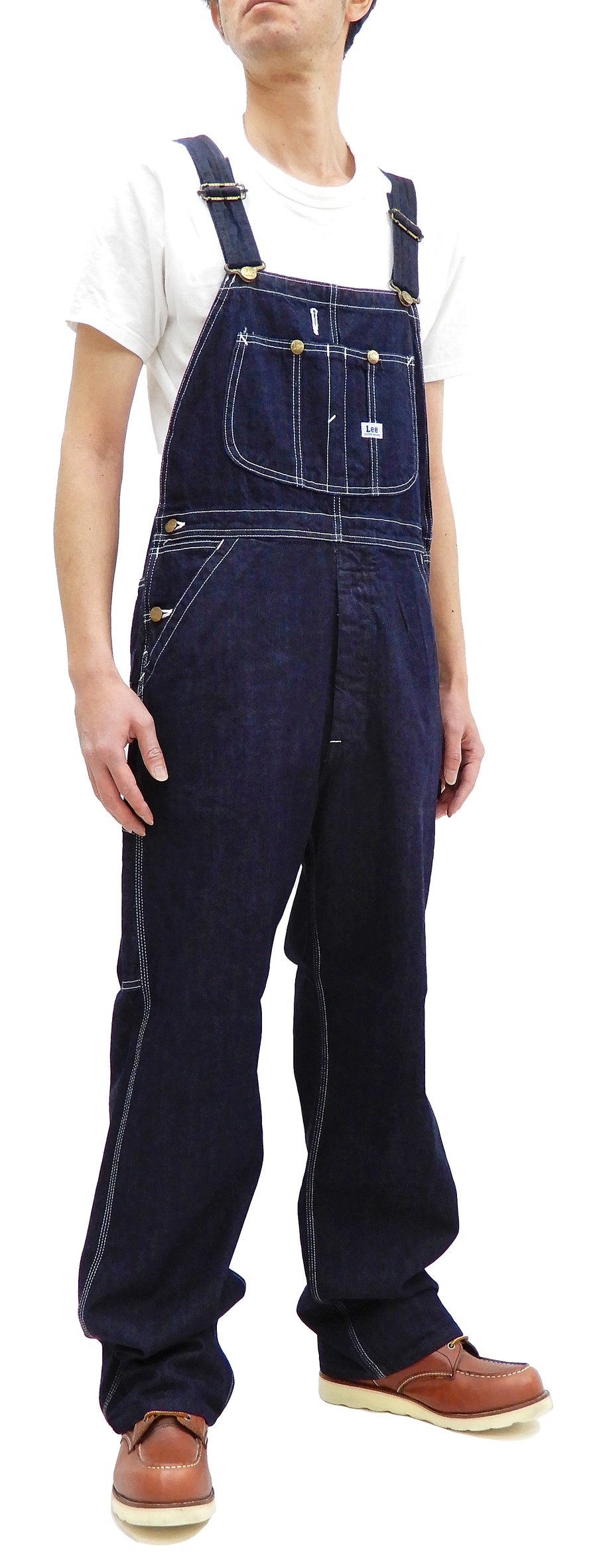 Lee Overalls Men's Casual Fashion Denim Bib Overall High-Back LM7254 LM7254-1100