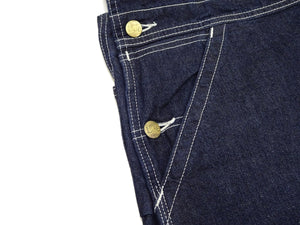 Lee Overalls Men's Casual Fashion Bib Overall High-Back LM7254 LM7254-2100 Rince Deep Blue Indigo