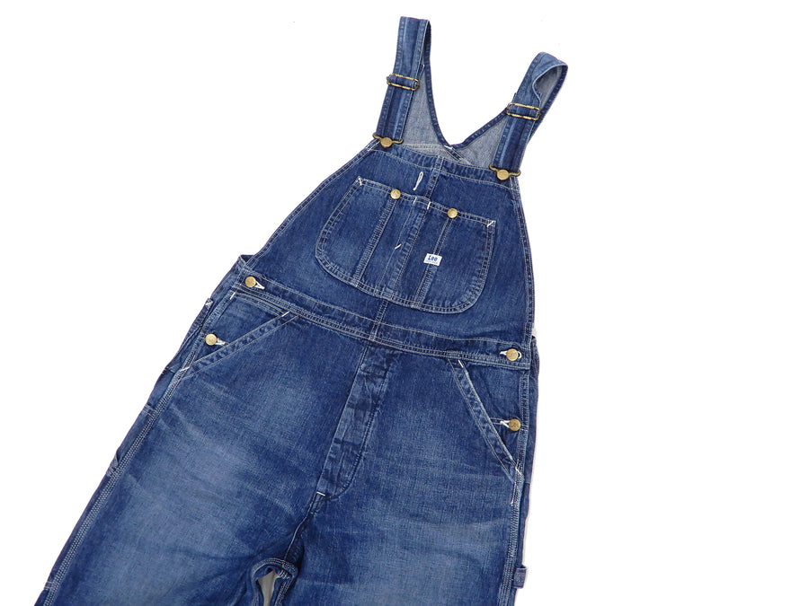 Lee Overalls Men's Casual Fashion Faded Denim Bib Overall High-Back LM7254 LM7254-1136