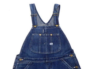Lee Overalls Men's Casual Fashion Faded Denim Bib Overall High-Back LM7254 LM7254-1136