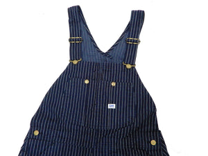 Lee Overalls Men's Casual Fashion Wabash Stripe Bib Overall High-Back LM7254 LM7254-1204