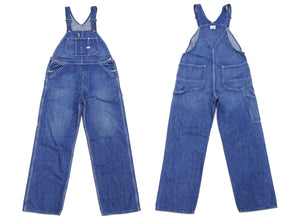 Lee Overalls Men's Casual Fashion Bib Overall High-Back LM7254 LM7254-2136 Mid-Wash Faded Blue
