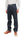 Lee Jeans 101Z with Zip fly Men's Regular Fit Straight Jeans LM8101 Made in Japan LM8101-500 One-Washed Deep Blue Indigo Denim
