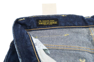 Lee Jeans 101Z with Zip fly Men's Regular Fit Straight Jeans LM8101 Made in Japan LM8101-526 Pre-Faded Blue Indigo Denim