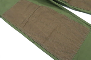 Lee Overalls Men's Casual Fashion Double Knee Duck Canvas Bib Overall High-Back LM8605 LM8605-121 Olive
