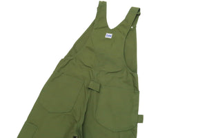 Lee Overalls Men's Casual Fashion Double Knee Duck Canvas Bib Overall High-Back LM8605 LM8605-121 Olive