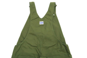 Lee Overalls Men's Casual Fashion Double Knee Duck Canvas Bib Overall High-Back LM8605 LM8605-121 Olive