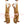 Lee Overalls Men's Casual Fashion Double Knee Duck Canvas Bib Overall High-Back LM8605 LM8605-145 Brown
