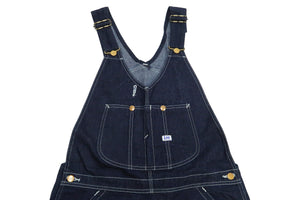 Lee Overalls Men's Casual Fashion Double Knee Denim Bib Overall High-Back LM8605 LM8605-100