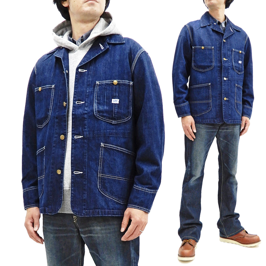 Lee Loco Jacket Men's Denim Chore Coat Unlined Railroad Work Jacket LT –  RODEO-JAPAN Pine-Avenue Clothes shop