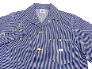 Lee Loco Jacket Men's Hickory Chore Coat Unlined Railroad Work Jacket LT0659 LT0659-104 Hickory Stripe