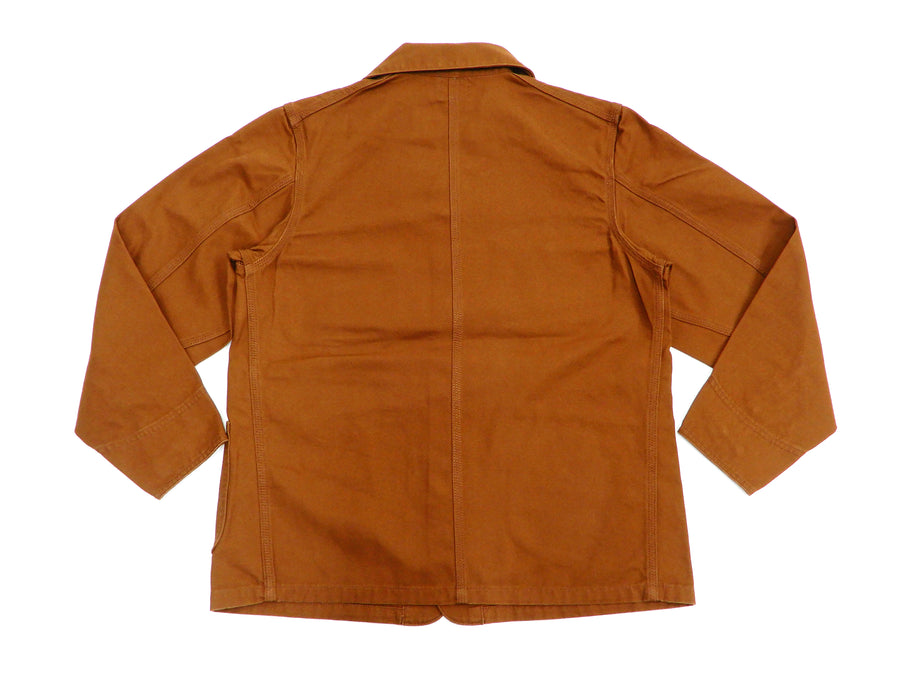 Lee Loco Jacket Men's Brown Duck Canvas Chore Coat Railroad Work Jacket LT0659 LT0659-168 Brown