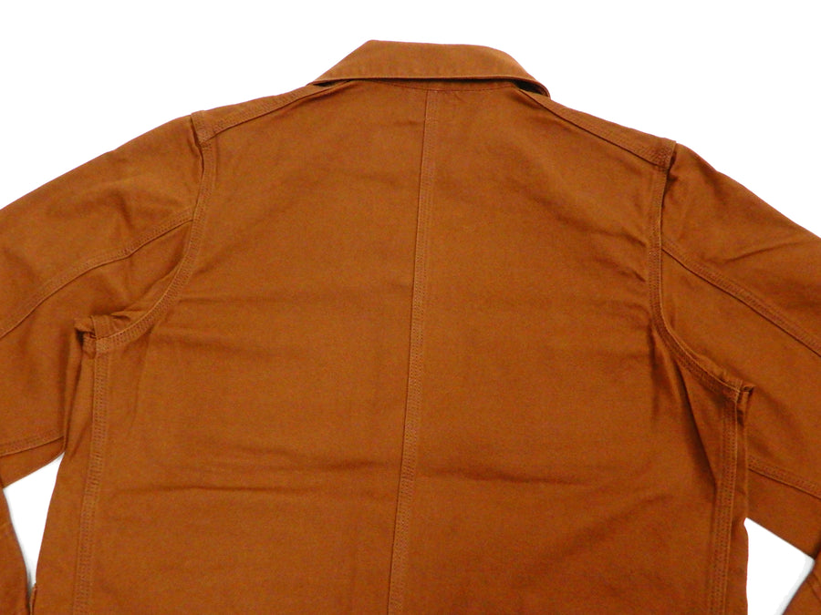 Lee Loco Jacket Men's Brown Duck Canvas Chore Coat Railroad Work Jacket LT0659 LT0659-168 Brown