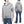 Laden Sie das Bild in den Galerie-Viewer, Momotaro Jeans Hoodie Men&#39;s High Neck 2-way Zip-Up Hooded Sweatshirt with GTB Stripe MKN1010M23 Heather-Gray
