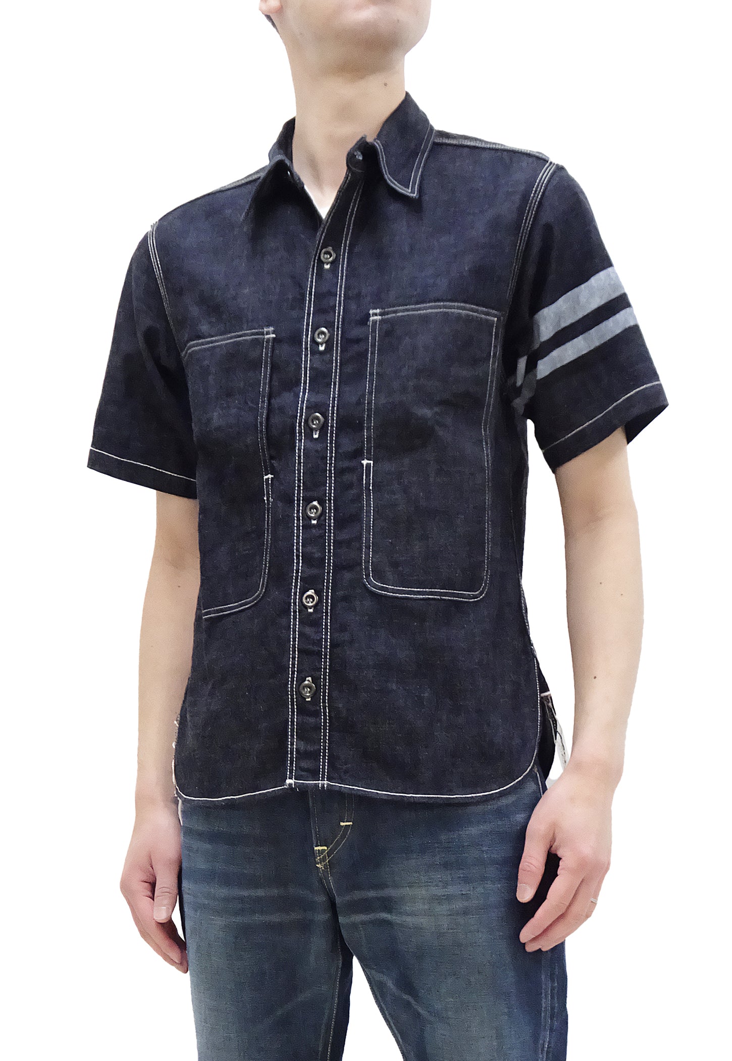 Casual Wear Full Sleeve Designer Black Color Denim Shirt For Mens Collar  Style: Classic at Best Price in Nagpur | Main Collection