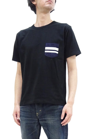 Jeans Momotaro Pine-Avenue – Short Pocket Shirt T-shirt Men\'s St Tee RODEO-JAPAN Sleeve with shop Clothes GTB