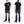 Load image into Gallery viewer, Momotaro Jeans Pocket T-shirt Men&#39;s Short Sleeve Tee Shirt with GTB Striped Denim Pocket MT003 Black
