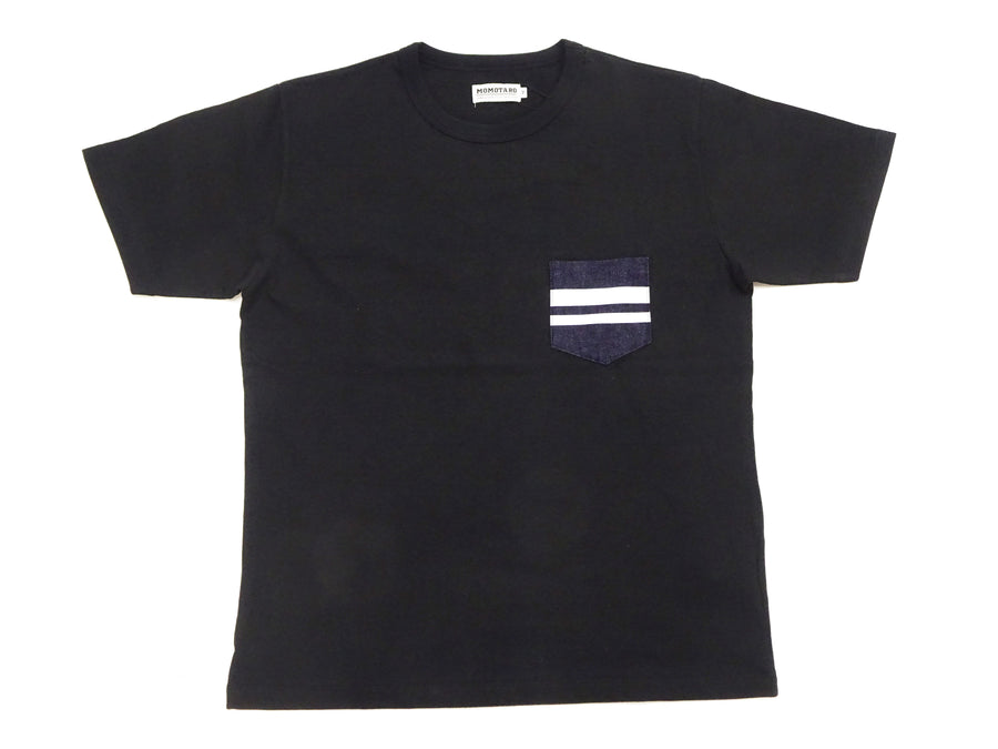 Men\'s Sleeve GTB Pocket with Jeans T-shirt – Shirt Momotaro Short shop Tee RODEO-JAPAN Pine-Avenue Clothes St