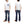 Laden Sie das Bild in den Galerie-Viewer, Momotaro Jeans Pocket T-shirt Men&#39;s Short Sleeve Tee Shirt with GTB Striped Denim Pocket MT003 White
