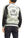 Hanatabi Gakudan Men's Japanese Souvenir Jacket Japanese ONE PIECE Sukajan Script OPSJ-001 Silver
