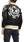 Hanatabi Gakudan Men's Japanese Souvenir Jacket Japanese ONE PIECE Sukajan Script OPSJ-003 Black