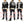 Hanatabi Gakudan Men's Japanese Souvenir Jacket Japanese ONE PIECE Sukajan Script OPSJ-003 Black