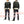 Hanatabi Gakudan Men's Japanese Souvenir Jacket Japanese ONE PIECE Sukajan Script OPSJ-003 Black