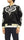 Hanatabi Gakudan Men's Japanese Souvenir Jacket Japanese ONE PIECE Sukajan Script OPSJ-003 Black