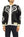 Hanatabi Gakudan Men's Japanese Souvenir Jacket Japanese ONE PIECE Sukajan Script OPSJ-003 Black