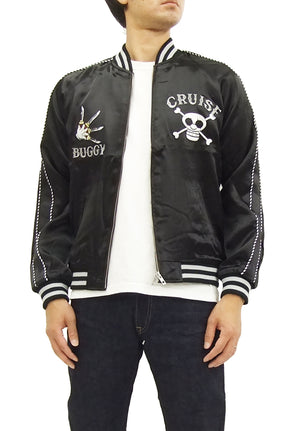 Hanatabi Gakudan Men's Japanese Souvenir Jacket Japanese ONE PIECE Sukajan Script OPSJ-004