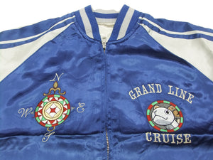 Hanatabi Gakudan Men's Japanese Souvenir Jacket Japanese ONE PIECE Sukajan Script OPSJ-005