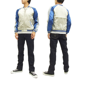 Hanatabi Gakudan Men's Japanese Souvenir Jacket Japanese ONE PIECE Sukajan Script OPSJ-005