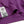 Load image into Gallery viewer, Peaked Yellow T-shirt Men&#39;s Japanese Kimono Women Short Sleeve Tee PYT-224 Purple/Black
