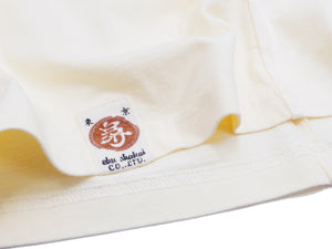 B-R-M T-Shirt Men's Japanese Art Ukiyo-e Style Graphic Short Sleeve Tee RMT-309 Off-White
