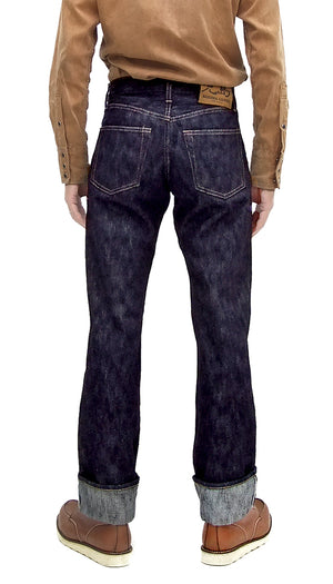 Kojima Genes Jeans Men's 19oz Selvedge Slub Denim Regular Fit Zipper-Fly Straight rnb1000rz RNB-1000RZ