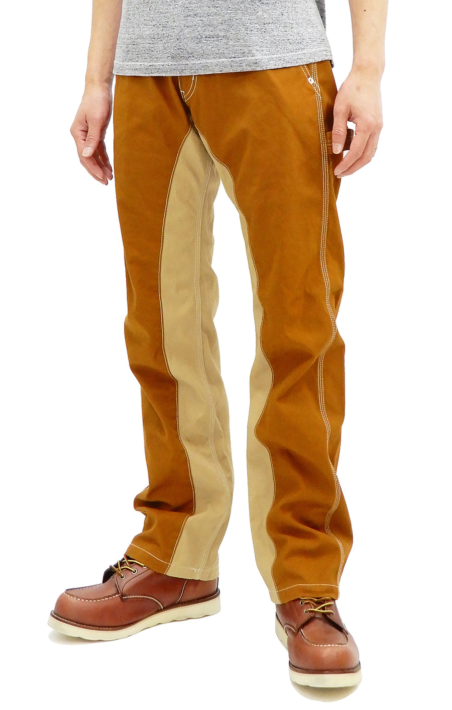 Market Color Block Corduroy Carpenter Pants