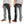 Load image into Gallery viewer, Kojima Genes Two Tone Panel Pants Men&#39;s Denim x Hickory Asymmetrical Contrast Panel Work Pants rnb1117 RNB-1117
