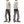 Kojima Genes Two Tone Panel Pants Men's Denim x Hickory Asymmetrical Contrast Panel Work Pants rnb1117 RNB-1117