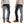 Load image into Gallery viewer, Kojima Genes Two Tone Panel Pants Men&#39;s Denim x Hickory Asymmetrical Contrast Panel Work Pants rnb1117 RNB-1117

