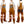 Kojima Genes Overalls Men's Casual Brown Duck Bib Overall with Contrast Pockets RNB-1220HK