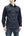 Kojima Genes Mixed Panel Shirt Men's Denim x Herringbone Long Sleeve Two Tone Button Up Shirt rnb282S RNB-282S Indigo