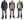 Kojima Genes Mixed Panel Shirt Men's Denim x Herringbone Long Sleeve Two Tone Button Up Shirt rnb282S RNB-282S Beige