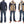 Load image into Gallery viewer, Kojima Genes Mixed Panel Shirt Men&#39;s Denim x Herringbone Long Sleeve Two Tone Button Up Shirt rnb282S RNB-282S Beige
