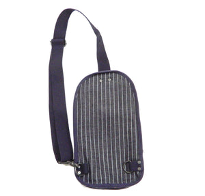 Kojima Genes Sling Bag Men's Casual Small Crossbody Backpack rnb953 RNB-953 Wabash-Stripe