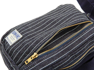 Kojima Genes Sling Bag Men's Casual Small Crossbody Backpack rnb953 RNB-953 Wabash-Stripe