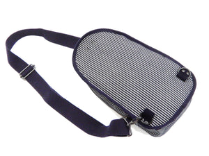 Kojima Genes Sling Bag Men's Casual Small Crossbody Backpack rnb953 RNB-953 Hickory-Stripe