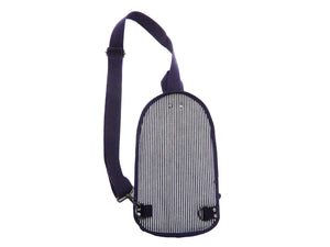 Kojima Genes Sling Bag Men's Casual Small Crossbody Backpack rnb953 RNB-953 Hickory-Stripe