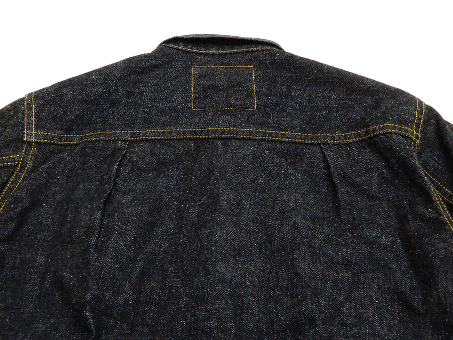 Samurai Jeans Japanese Denim Trucker Jacket Men's Vintage Type 1